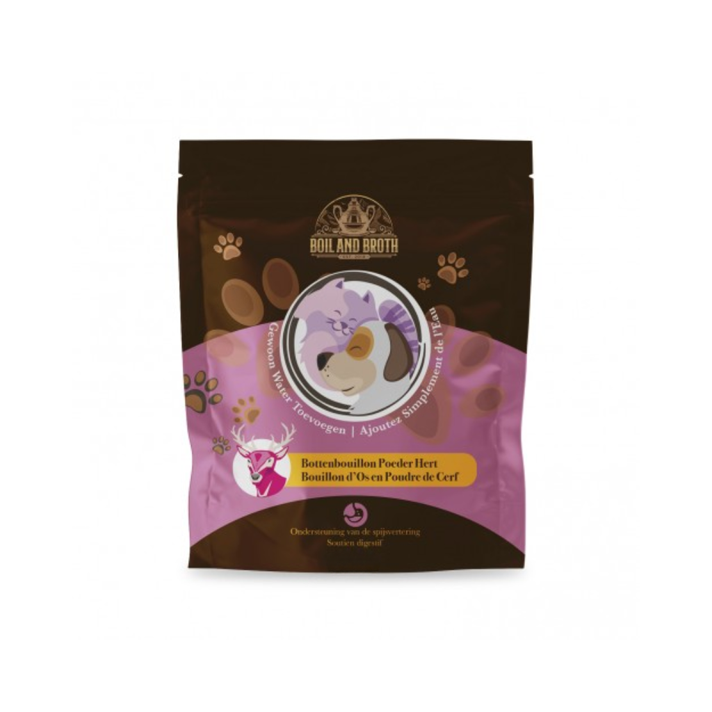 Boil & Broth - Bottenbouillon poeder hert