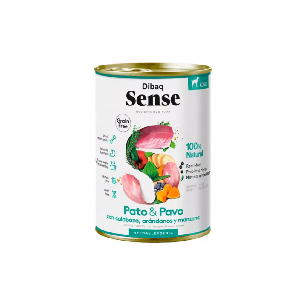 Dibaq Sense - Eend & kalkoen (blik) 