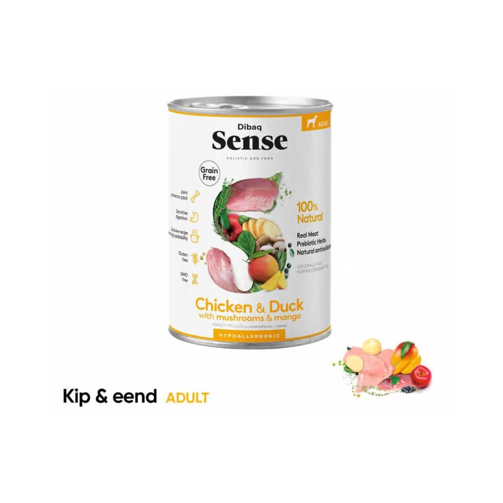 Dibaq Sense - Kip & eend (blik)