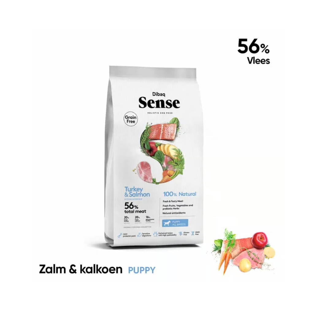 Dibaq Sense - Zalm & kalkoen (puppy)