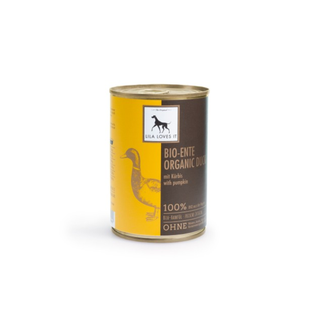 Lila Loves It - Eend & pompoen (bio)