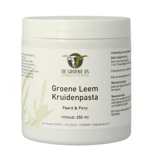 De Groene Os - Groene leem kruidenpasta
