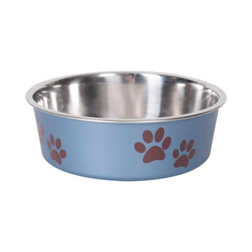 Flamingo - Voerbak metaalblauw 