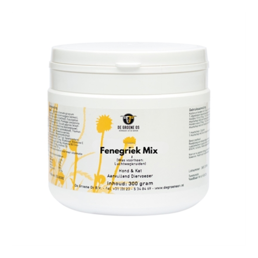 De Groene Os - Fenegriek Poeder Complex hond & kat